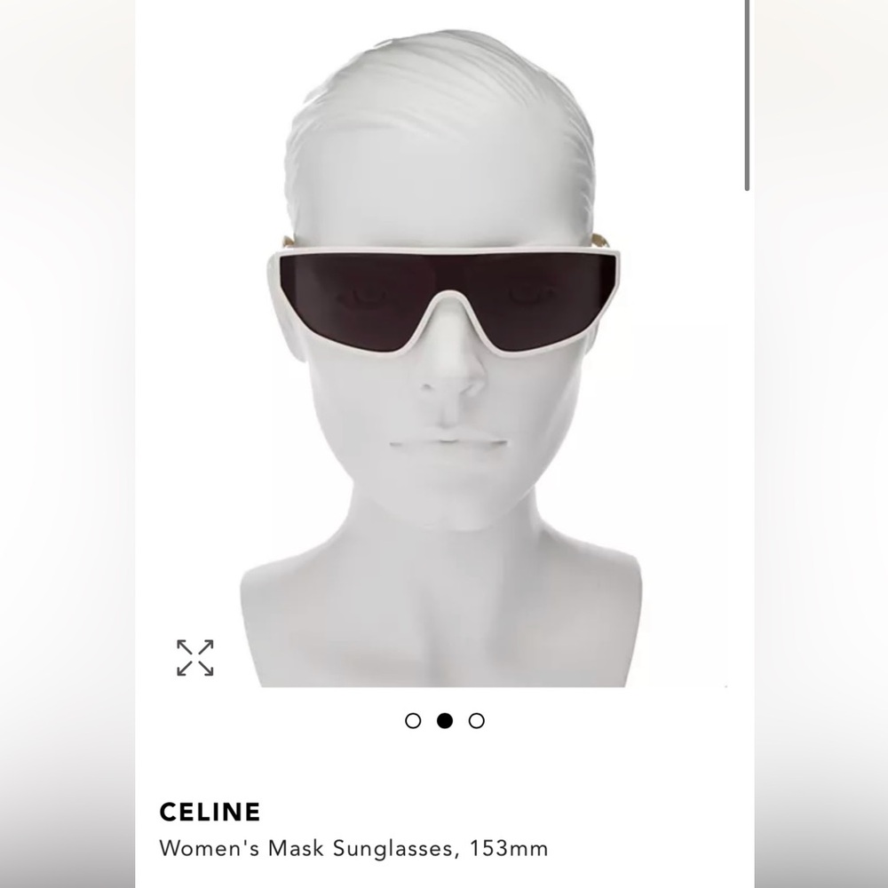 Celine Women’s Mask Sunglasses reflective mirror sunglasses brand new